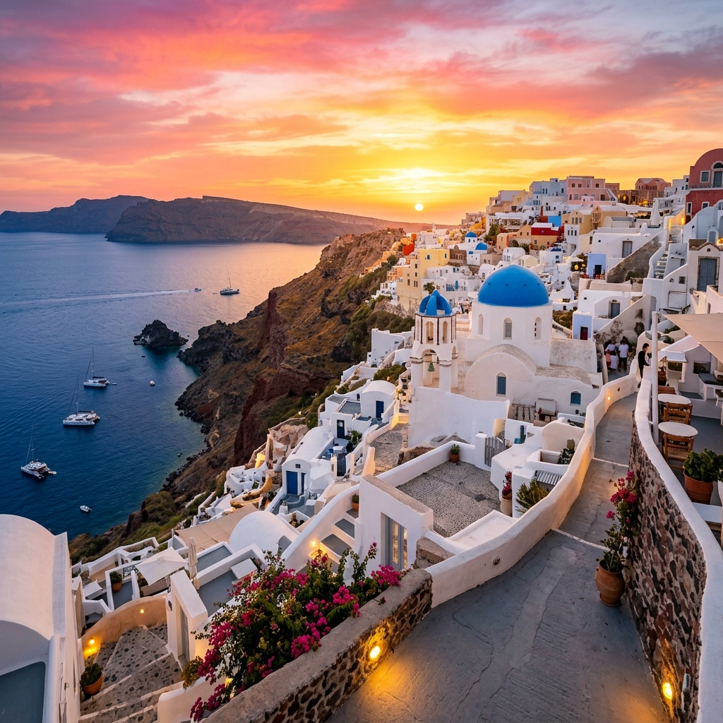 Santorini Grecia
